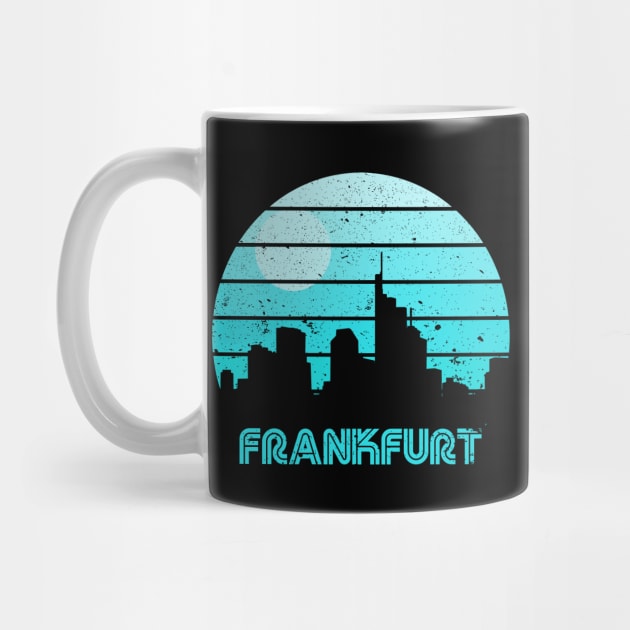 Retro Sunset Frankfurt by rojakdesigns